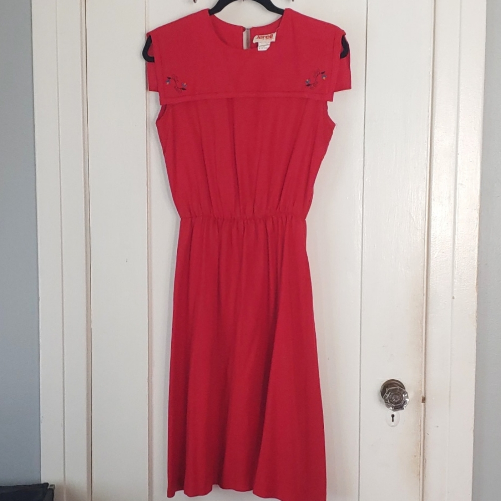 VINTAGE CAPLET DRESS